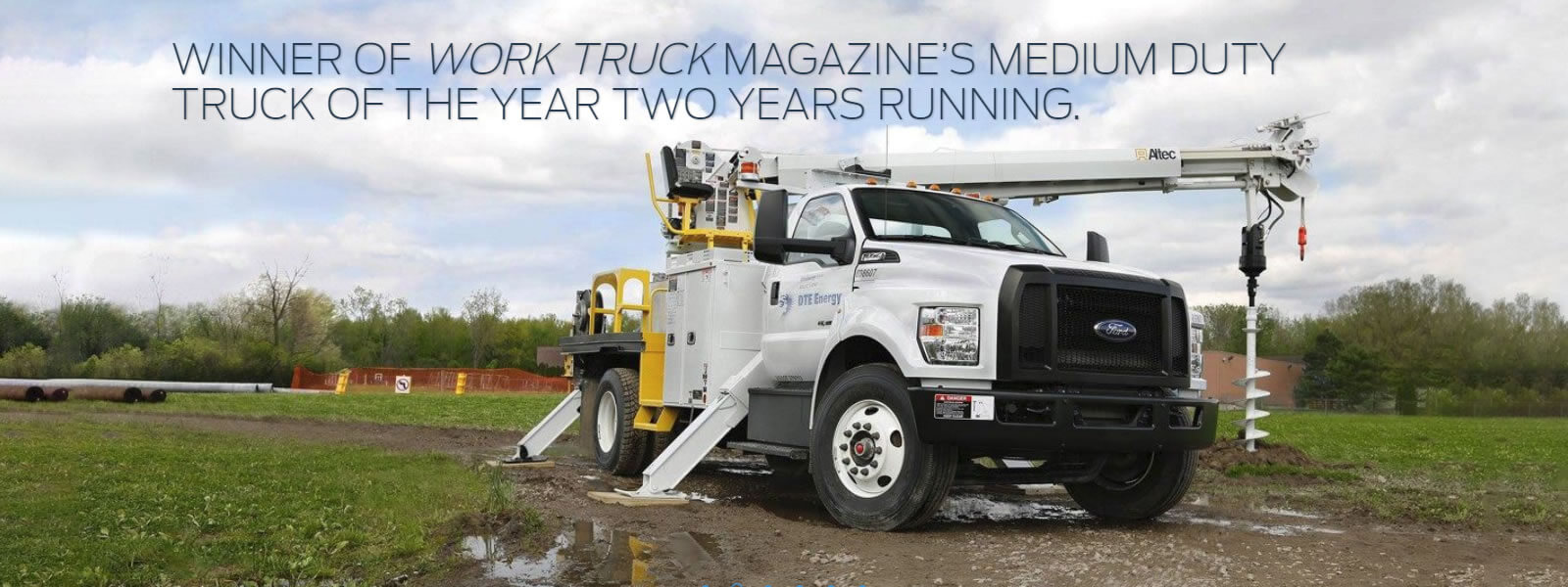 Winner of Work Truck Magazine’s Medium Duty truck of the year two years running