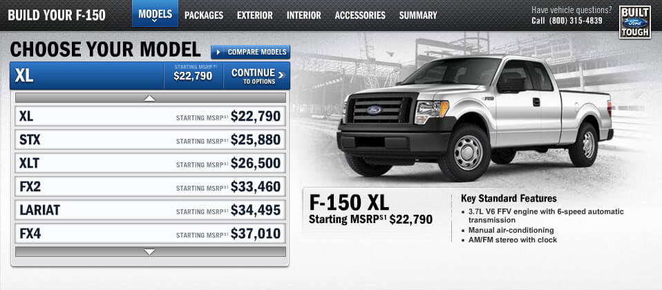 Order New Fords