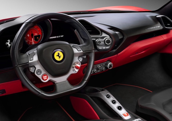 Ferrari 488gtbInterior