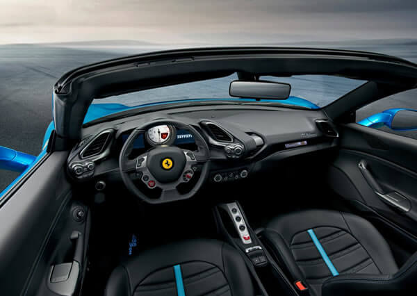 Ferrari 488gtbspiderInterior