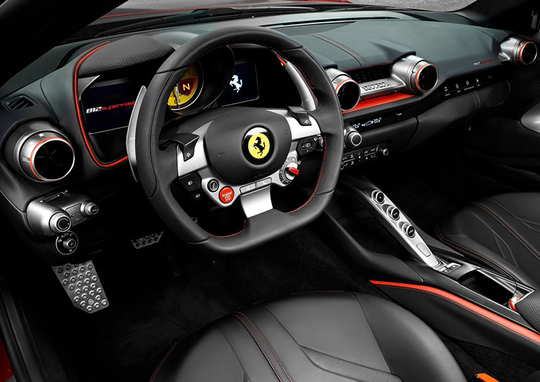 Ferrari 812 Superfast Interior