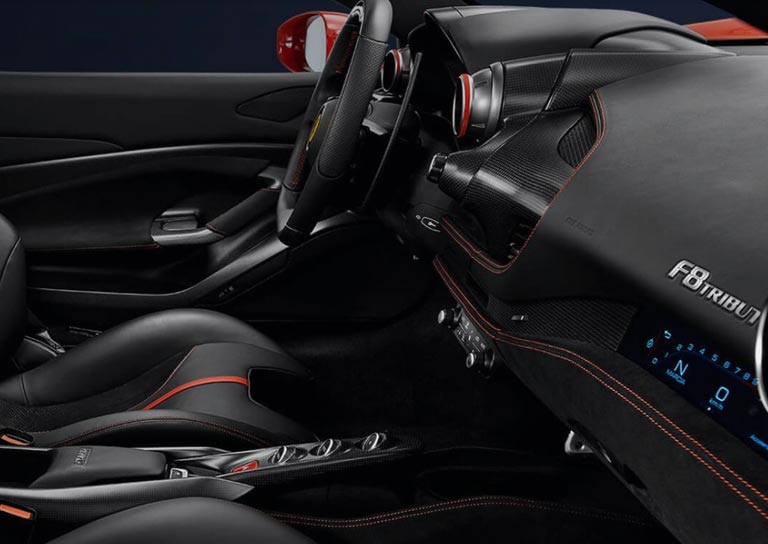 Ferrari F8 Tributo Interior