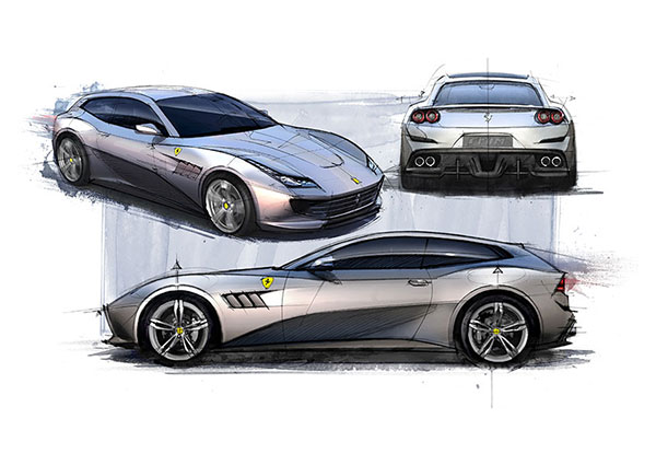 Ferrari GTC4LussoDesign Overview