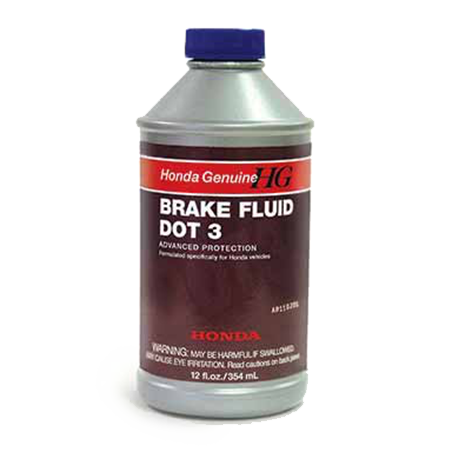 Honda Services Brake Fluid