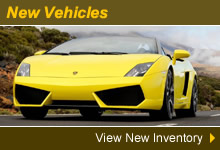 New Aston Martins, Bentleies, Ferraris, Fiskers, Lamborghinis, Lotuses, Maseratis, Porsches
