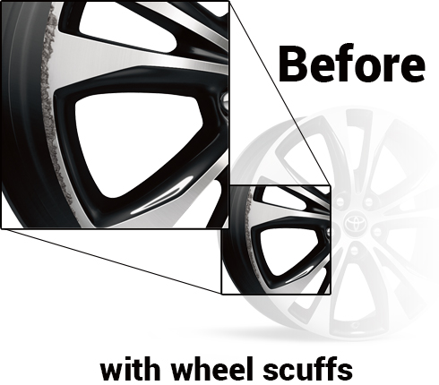 Wheel Repair - Before