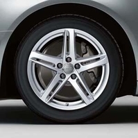 2009 A4 wheel & tire set $2,200 installed.