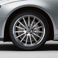 2009 A4 wheel & tire set $2,200 installed.