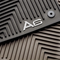 All-weather rubber floor mats