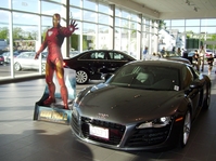 Iron Man Party at Audi of Fairfield