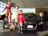 Iron Man Party at Audi of Fairfield