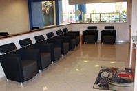 Service waiting area