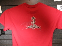 Red T-Shirt Back Side