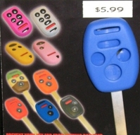 Keyless entry rubber covers