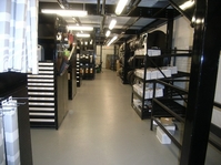 We have over $500,000 of Part's Inventory in stock