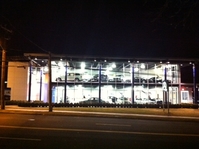 Completed showroom at night!
