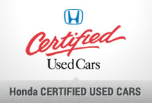 Certified Pre-Owned Hondas