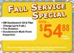 Summer Service Special GM Goodwrench Oil and Filter Change Wipers Blades, Tire Rotation & More
