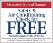 FREE A/C Check  Free A/C system check Includes up to 1/2 lb of R-134 