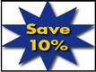 10% OFF ANY SERVICE 15% OFF ANY SERVICE ON WEDNESDAYS! 