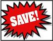 SERVICE DISCOUNT! The more you spend... The more you SAVE!