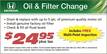 Oil Change Special  