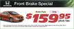 Front Brake Special  