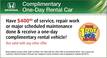 Complimentary Rental   
