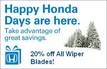 Wipers for Winter 20% off all Wiper BLADES!!!!!! 