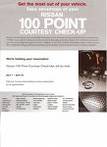 Free 100 point Inspection  