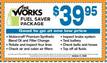 The Works Fuel Saver One Low Price, Huge Savings 