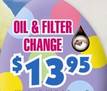 OIL CHANGE SPECIAL Buy One, Get Two Free! Only $19.95