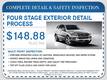 Complete Detail & Safety $138.88+Tax. Complete detail and safety inspection special.