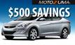 $500 Savings Match! Hyundai will match up to $500  when you use your Motozuma funds!
