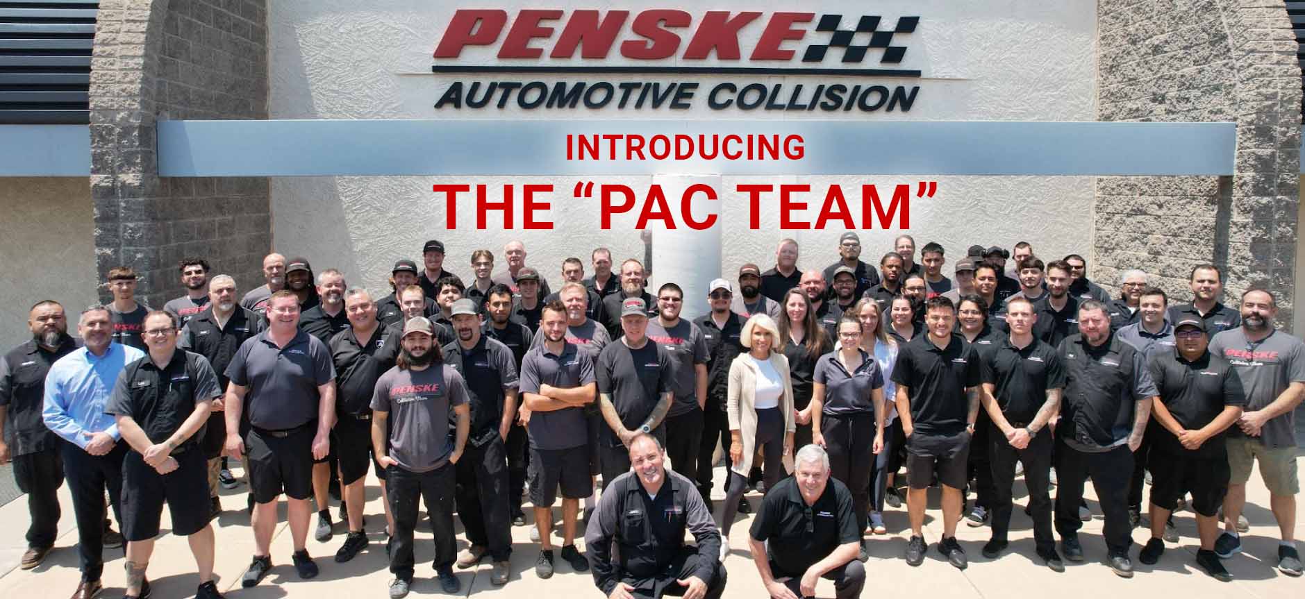 Penske Automotive Collision Team Photo