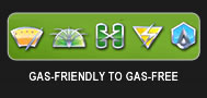 Gas Friendly to Gas Free
