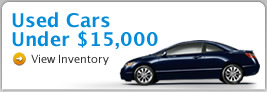Used Cars Under $15,000